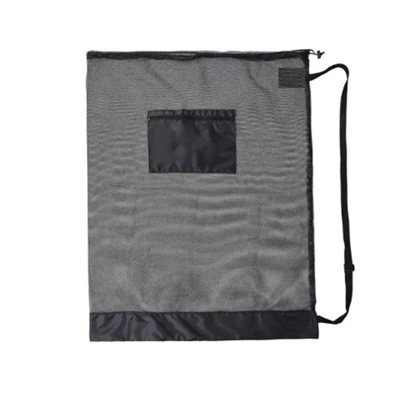 Drawstring Sports Ball Bag Football Mesh Bag Basketball Backpack Football Soccer Volleyball Ball Storage Bags Swimming Gear Bag-WAYBIKER