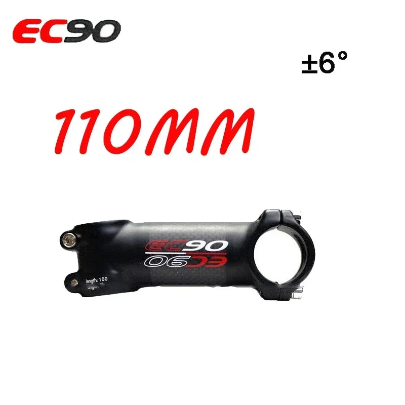 EC90 31.8mm Stem 6/17 Degree MTB Power 60/70/80/90/100/110/120mm Bicycle Handlebar Stem Ultralight Bike Table Cycling Part