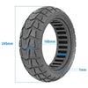 10 Inch 10x2.75 Solid Tire 85/65-6.5 for Speedway 5 Dualtron 3 Electric Scooter Non-Pneumatic Tyre for Kugoo G-Booster G2 Pro-WAYBIKER
