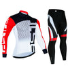 2024 Long Sleeve Cycling Jersey Set New Quick Step Mtb Bicycle Clothing Bicycle Maillot Ropa Ciclismo Mans Bike Clothes Cycling-WAYBIKER