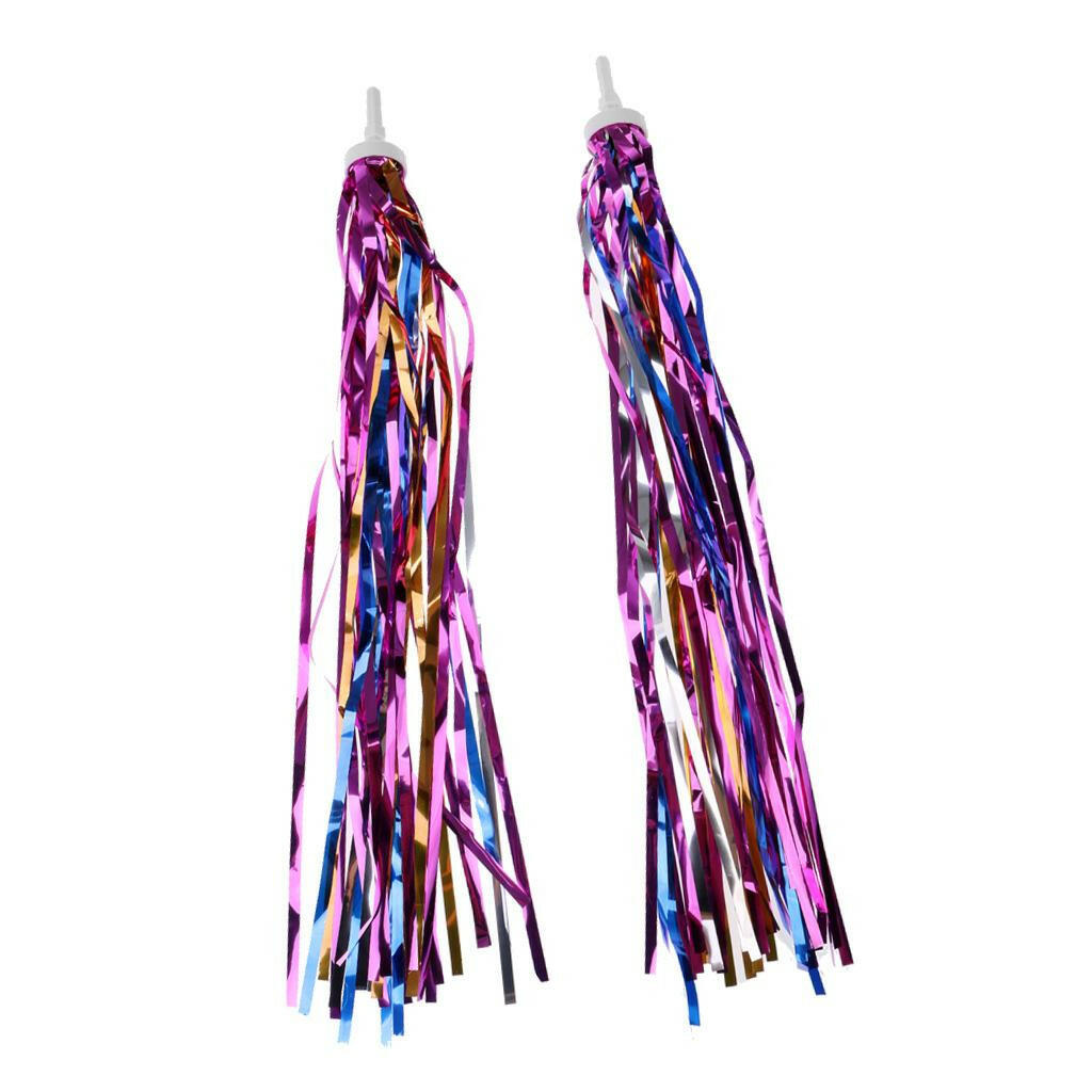 Bike   Kids girls and boys Handlebar Streamers Tassels Traditional Retro Decorative Streamers  Riding 5 Color-WAYBIKER