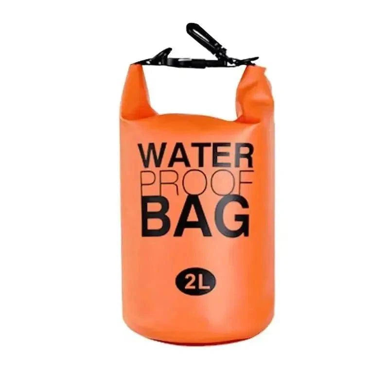 2 Liter Waterproof Dry Bag Storage Swimming Kayak River Hiking Float Sailing Canoe Diving Compression Backpack-WAYBIKER