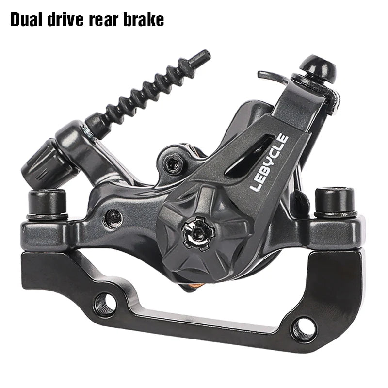 Double side drive mountain bike disc brake Universal brake clamp set modified electric vehicle accessories-WAYBIKER