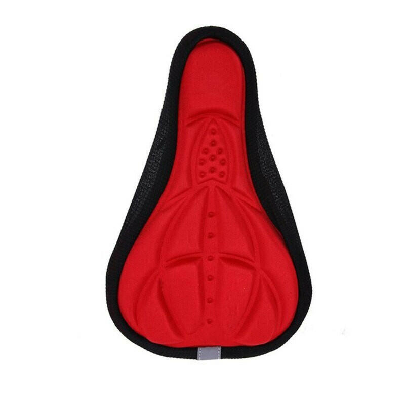 Soft 3D Padded Cycling Bicycle MTB Bike Saddle Seat Cover Cushion Sponge Foam Comfortable Saddles Mat Bicycle Accessory