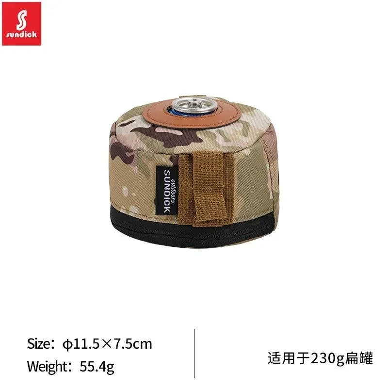 SUNDICK Camping 230 Gas Cylinder Cover Protective Cover Insulation Cover Anti Fall Picnic Long Gas 450 Gas Cylinder Storage Bag-WAYBIKER
