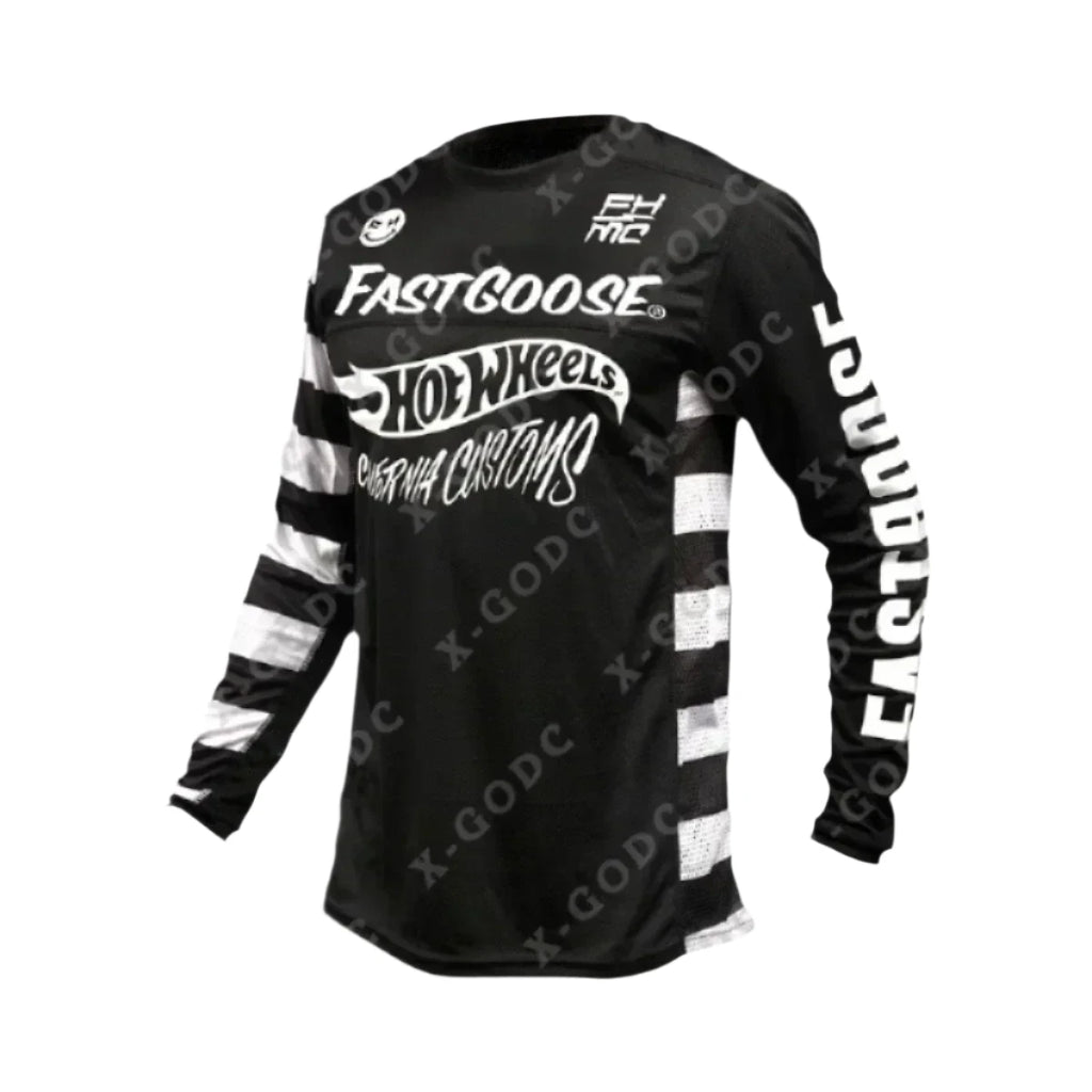 FASTGOOSE 2023 NEW Motocross Jersey Maillot Ciclismo Hombre DH MOTO MTB MX Downhill Jersey MTB JerseyOff Road Mountain Cycling-WAYBIKER