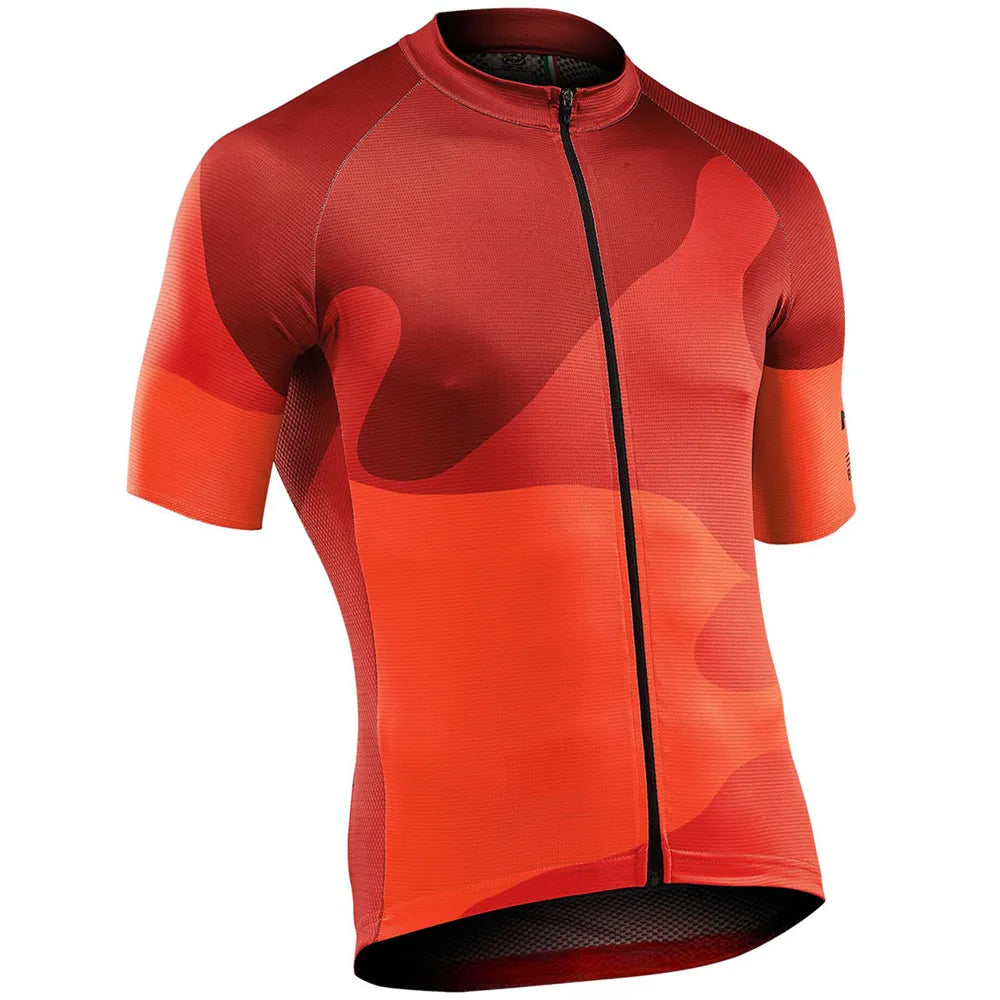 Pro Cycling Jersey Summer Breathable MTB Bike Clothes Short Sleeve Bicycle Clothing-WAYBIKER