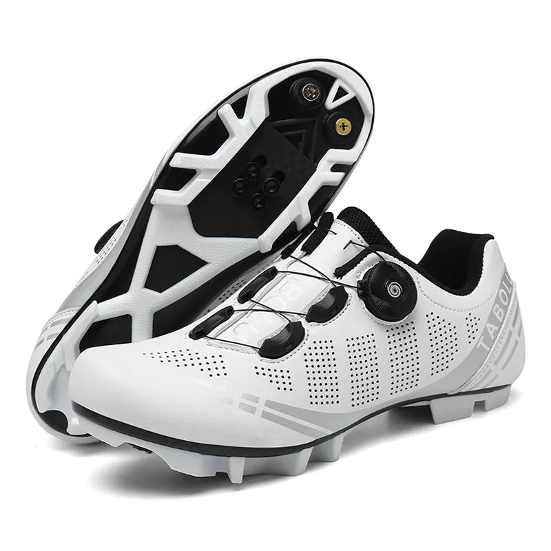 Cycling Shoes MTB Men Self-Locking Road Bike Shoes Speed Sneakers Racing Riding Boots Women SPD Pedal Mountain Bicycle Footwear-WAYBIKER