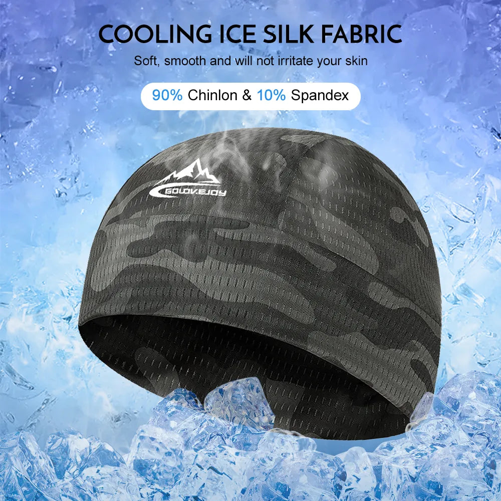 Quick Dry Cycling Cap Motorcycle Helmet Liner Bike Summer Riding Anti-sweat Hat Quick-drying Windproof Sports Cycling Cap-WAYBIKER