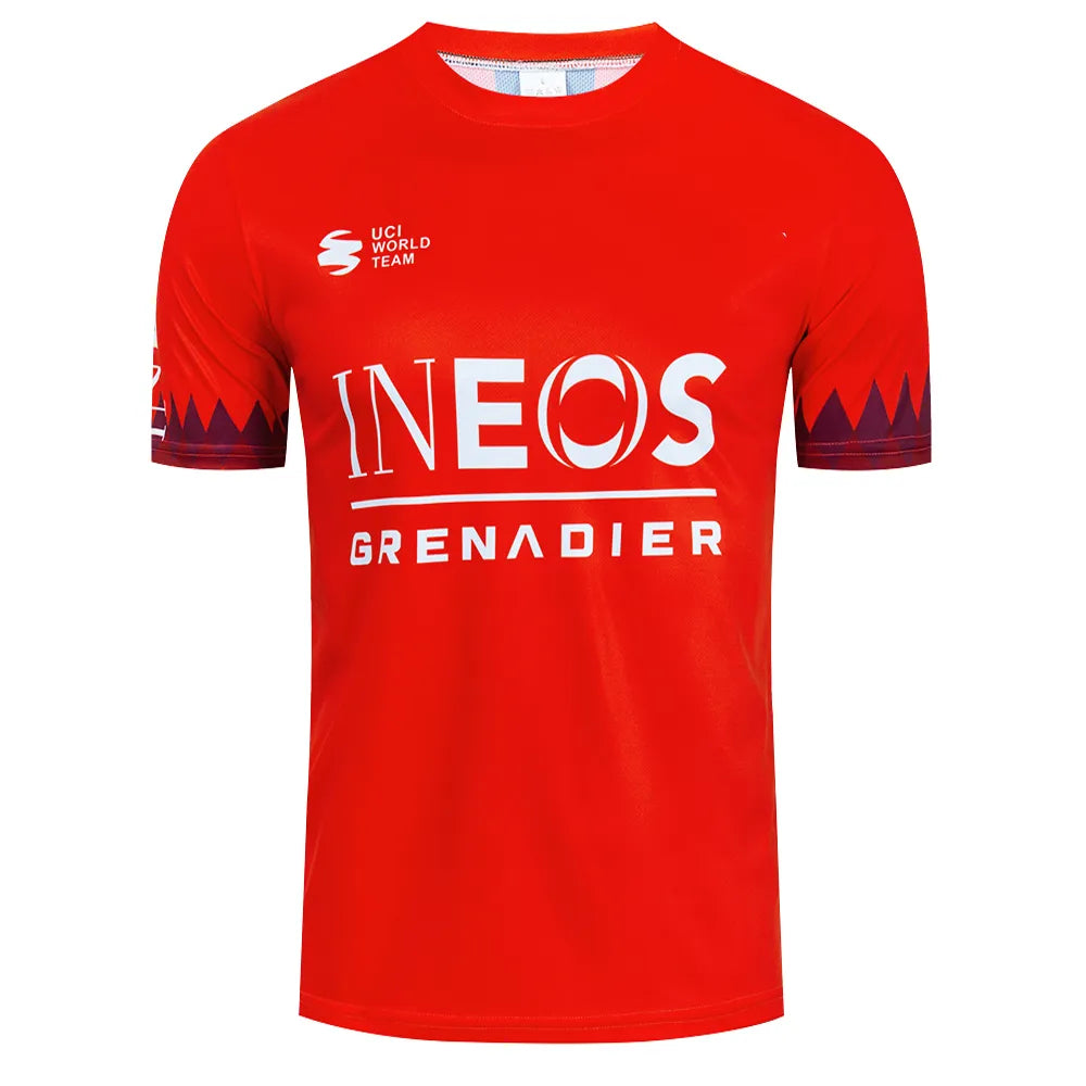 2024 INEOS T-shirt Cycling Team Jersey Men Women Pro Road Bike Maillot Tops Ropa Ciclismo Quick Dry Sports Tshirt