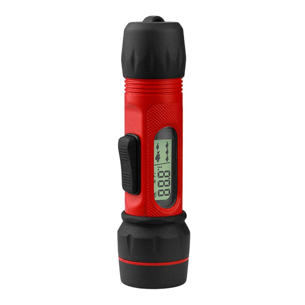 Fishing Finder Sonar Ice Fishing Wireless Handheld Fish Finder with LED Underwater Light 0.8-90m Detection Depth-WAYBIKER