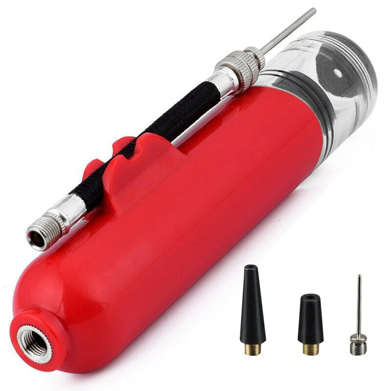 16cm Mini Bicycle Pump Portable Plastic Balls Basketball Football Soccer Yoga Ball Hand Air Pump Inflator Accessories Tools 2023-WAYBIKER
