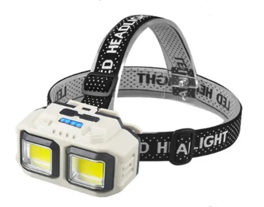 Powerful  LED HeadlampTorch USB Rechargeable Flashlight Headlight Waterproof Head Light Camping Fishing Mining Light Lamp Torch-WAYBIKER