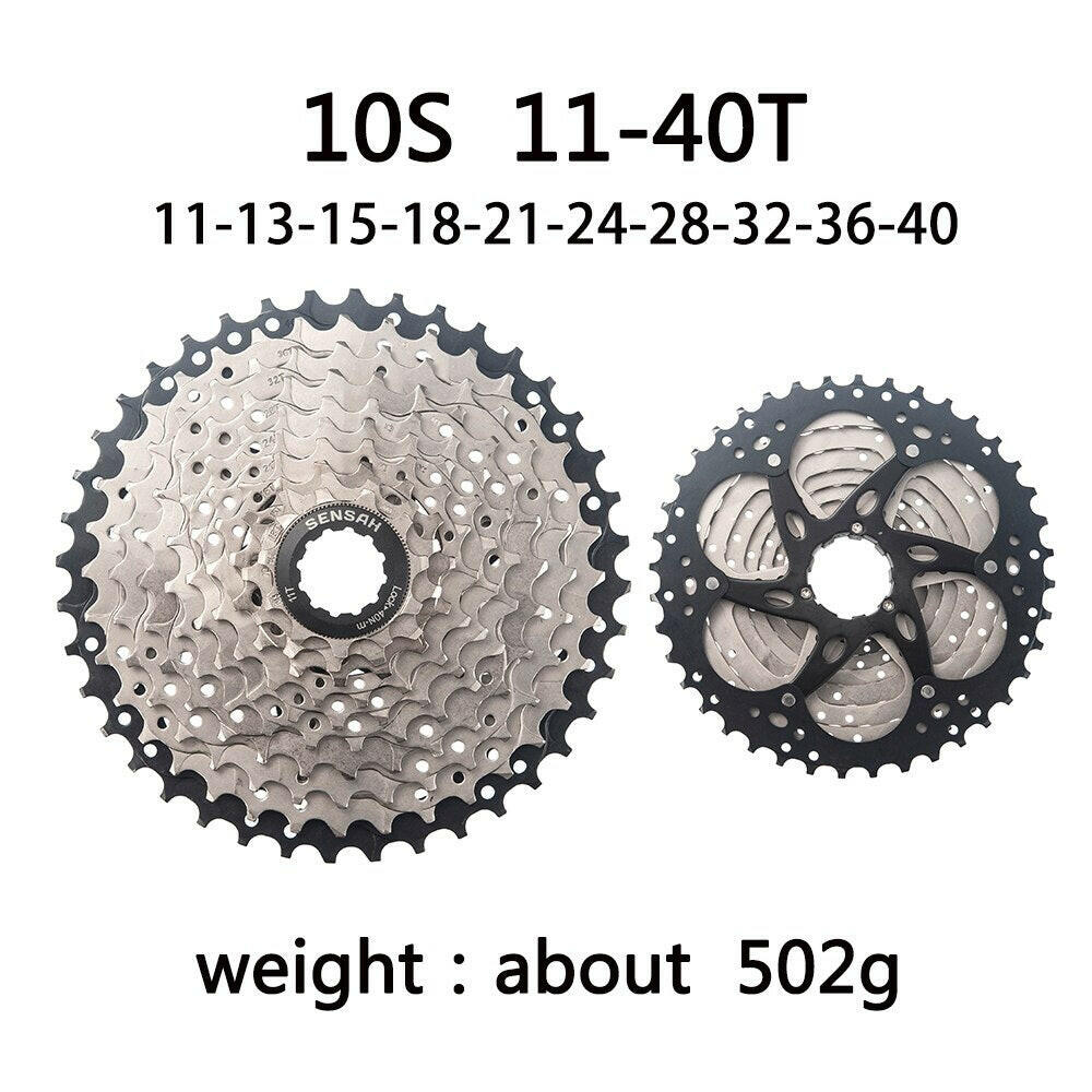 SENSAH Mountain Bike 8 9 10 11 12 Speed Velocidade Bicycle Cassette MTB Freewheel Sprocket 40T 42T 46T 50T 52T for HG HUB-WAYBIKER