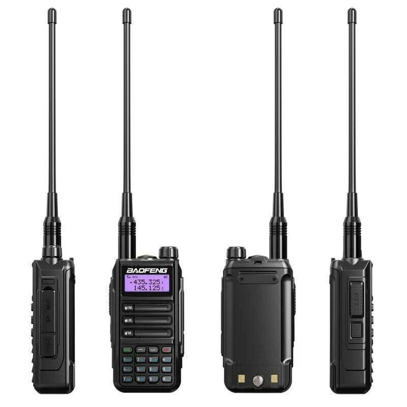 Baofeng UV16Pro V2 50KM CB Ham Radio Station Two Way Amateur VHF Powerful 10Watts UV16 Walkie Talkie Hunting Radios-WAYBIKER