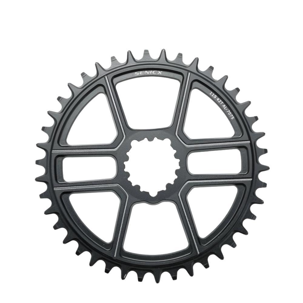 SENICX GXP Road Bike Chainring  42T 44T Chain Wheel SIngle Disc Bicycle Crown for 9/10/11/12 Speed Crankset-WAYBIKER