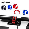 5pcs Aluminum Alloy Bike Bicycle MTB C-Clips Buckle Hose Brake Line Gear Cable Housing Guide Brake Deduction Bicycle Accessory C-WAYBIKER