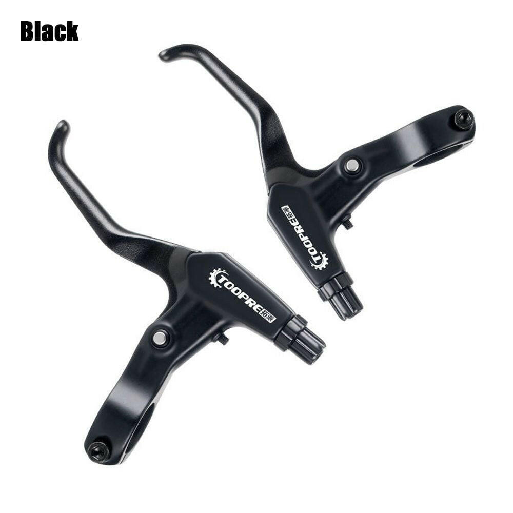 1 Pair High Quality Ultralight Aluminum Alloy Bicycle BMX Brake Handle MTB Mountain Bike Cycling Brake Levers V/Disc Brake Lever-WAYBIKER