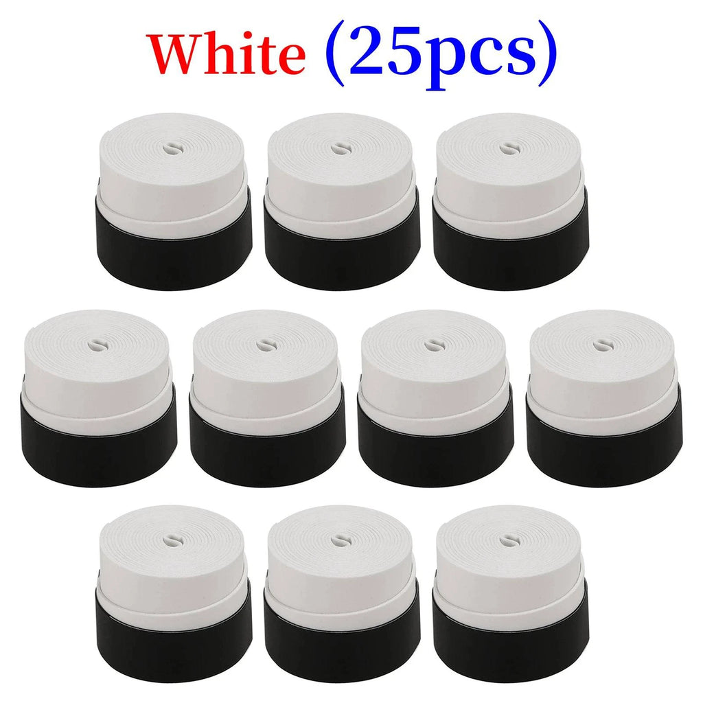 10/25/60pcs Anti Slip Original Head Overgrip Tennis Racket Grips Padel Accessory Shock Tennis Badminton Squash Training Sweatban-WAYBIKER