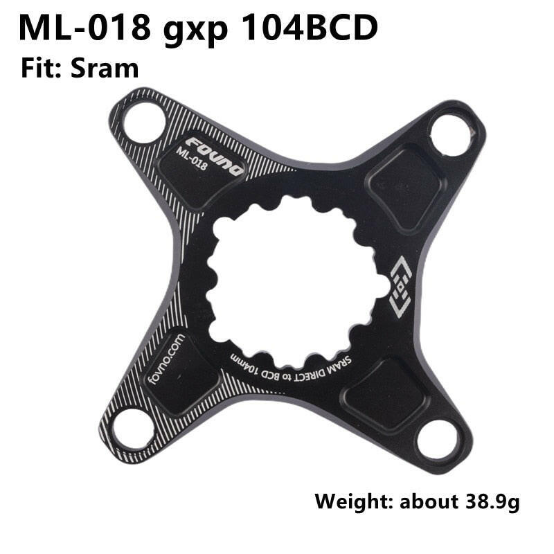 FOVNO Disk Grab Chainring Adapter Spider Converter ML-008/ML-018 104bcd RL-218/RL-228 110bcd 12s 12 Speed Chainring-WAYBIKER