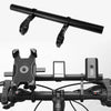 20/30cm Bicycle Handlebar Extended Bracket Bike Mount Bar Computer Holder Support Rack Alloy Stand Double Frame Bicycle Clip