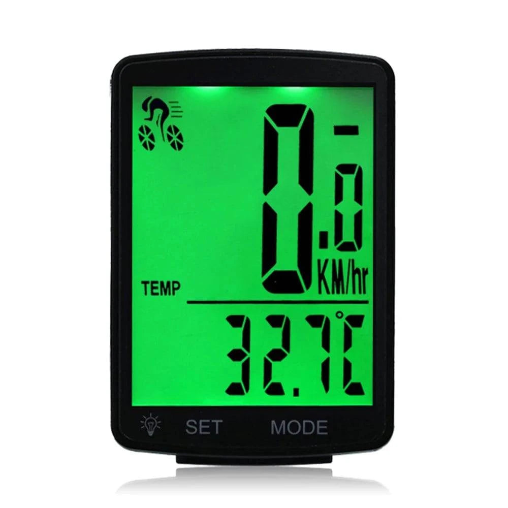 Multifunctional LCD Screen Bicycle Computer Wireless Bike Rainproof Speedometer Odometer Cycling 2.8inch Waterproof-WAYBIKER