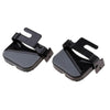 2x Mountain Pedal Rear Seat Foldable Footrest Foot Stand