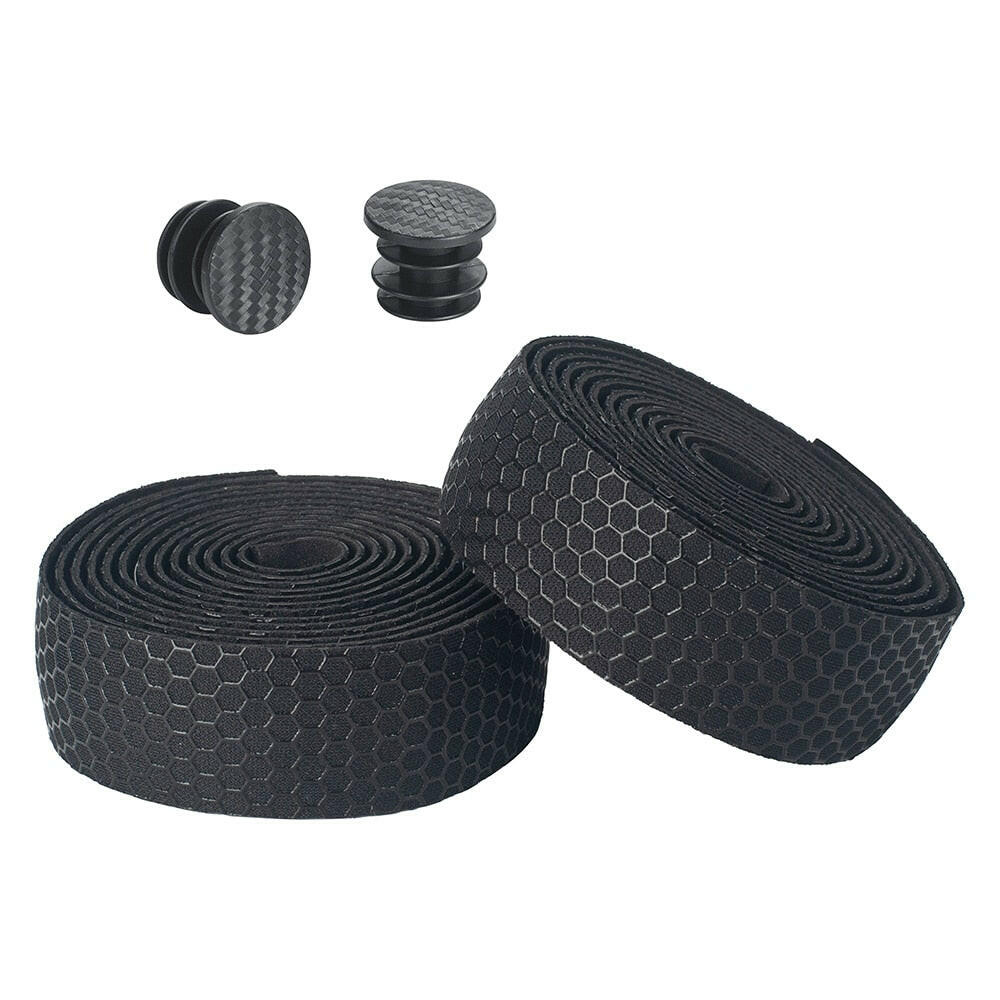 LINGMAI Professional Soft Road Bike Handlebar Tape PU EVA Anti-slip Bike Bars Grips Tape Cycling Bicycle Handlebar Tape-WAYBIKER