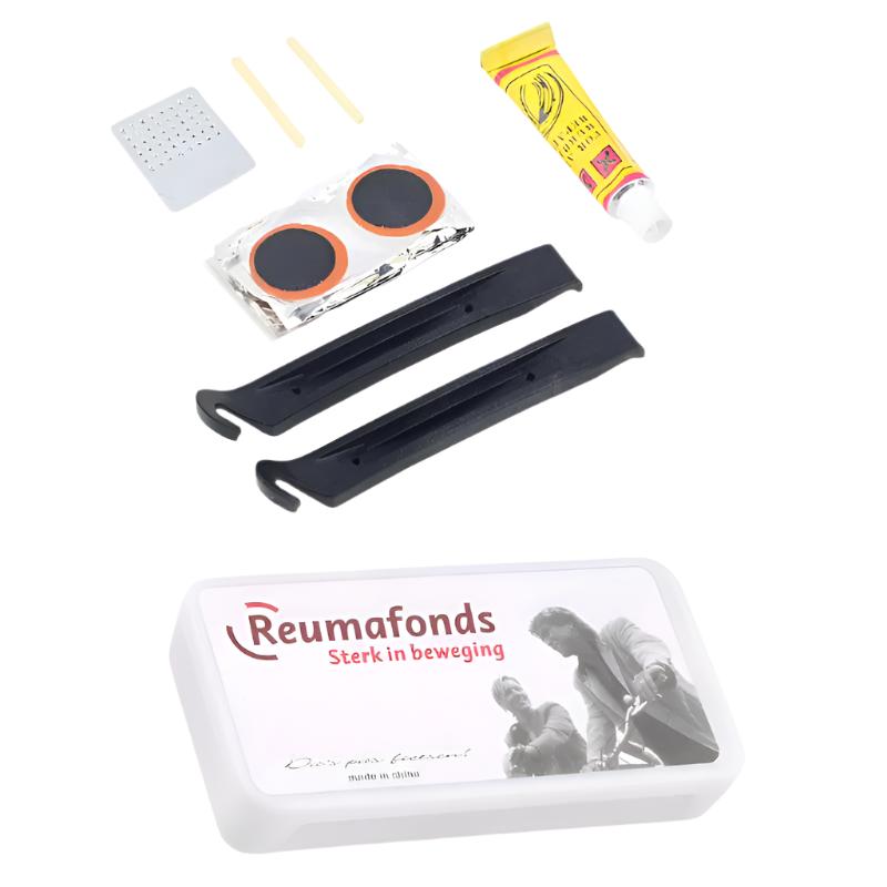 Bike Tire Fix Kit Mountain Bicycle Repair Tools Cycling Flat Tire Repair Rubber Patch Glue Lever Set Mender Accessories-WAYBIKER