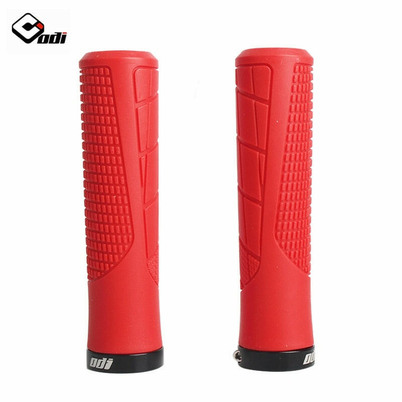 ODI Rubber Handlebar Grips Folding Balance Bike Riding Grips Shockproof Non-slip Mountain Road Bicycle Handlebar Accessories-WAYBIKER