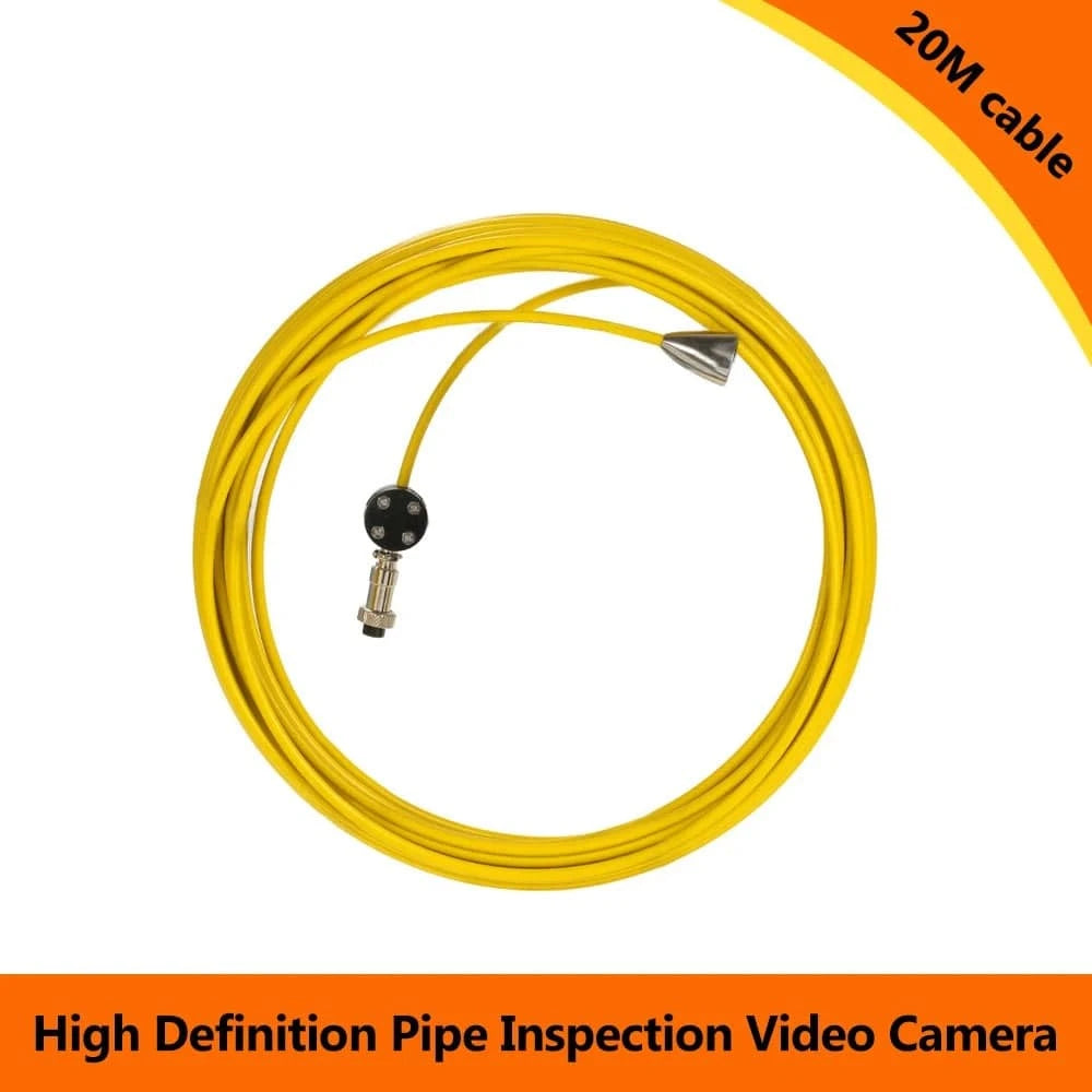 20M/30M Replacement Cable for 23mm Pipe Inspection Camera Underwater Camera For Fishing Tackle Pesca Carp-WAYBIKER