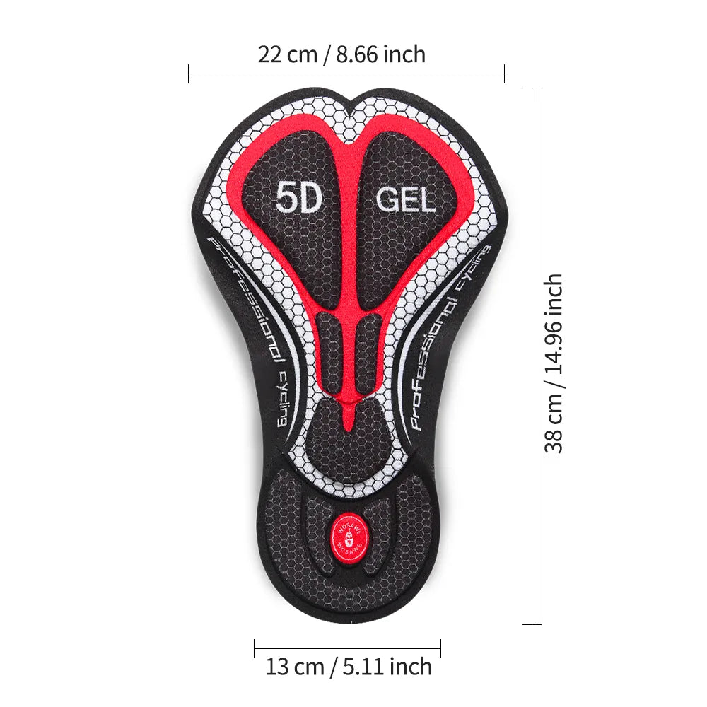 WOSAWE Cycling Shorts' DIY Cushion High Elasticity Sponge Cushion Bike Sport Wear Riding Base Outdoor Biking Underwear Padded-WAYBIKER