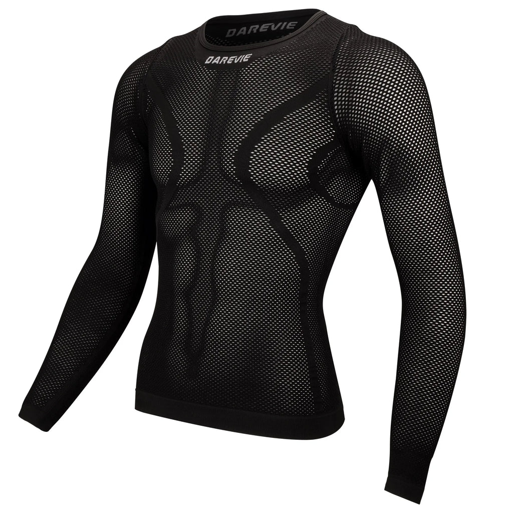 DAREVIE Cycling Base Laye Seamless Compression 2023 Full Sleeve Underwear Breathable High Quality MTB Road Bike Full Sleeve Vest