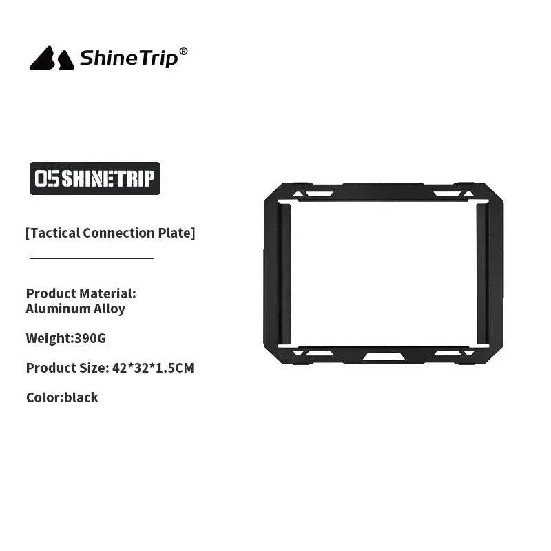 ShineTrip Camping Lightweight Table Portable Folding Table Lift Adjustable Aluminium Camping Table Set-WAYBIKER