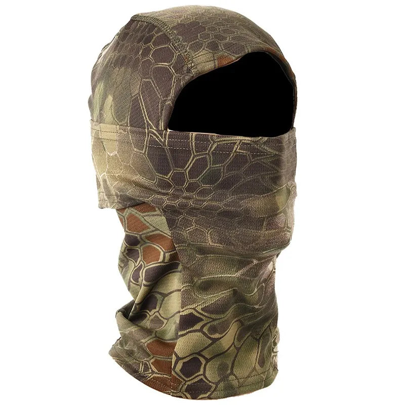 Military Camouflage Balaclava Outdoor Motorcycle Cycling Fishing Hunting Hood Protection Army Tactical Balaclava Head Face Cover-WAYBIKER
