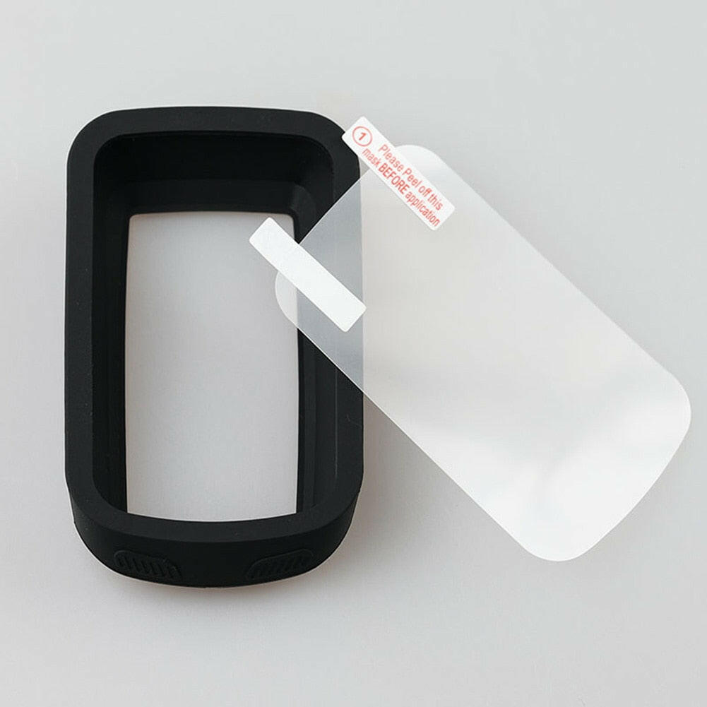 For IGPSPORT BSC100S Bicycle Computer Protective Cover Bike Computer Protection Silicone Case With Screen Film-WAYBIKER
