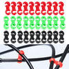 10PCS S Shaped Clips Plastic Hook Clips Rotating Bike Brake Gear Cross Cable Tidy Clip Tool Bike Accessories-WAYBIKER