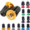 1 Pair Bicycle Handle Bar Cap End Plugs Aluminum Handlebar Stopper 6 Colors Handlebar Cap Plugs Bicycle Accessories-WAYBIKER