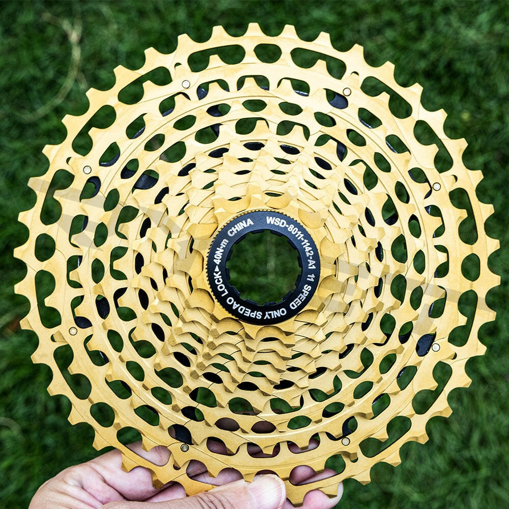 SPEDAO MTB Bicycle Cassette Steel 11s 11-42T 11 Speed Bike Freeewheel Super Light CNC Made 319g For HG Freehub Flywheel Parts-WAYBIKER