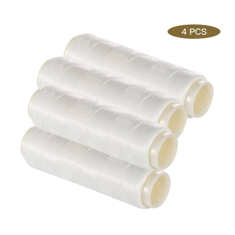 Pack of 4Pcs High Tensile Elastic Bait Thread Sea Fishing Bait Lure Line Bait Saver For Outdoor Fishing Accessories-WAYBIKER
