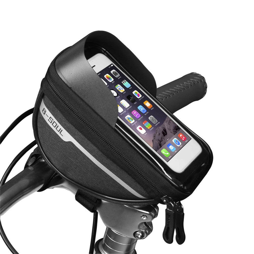 Bicycle Bag Frame Front Top Tube Bike Bag Handlebar Mtb Touch Screen Cycling Bag Phone Holder Bicycle Accessories-WAYBIKER