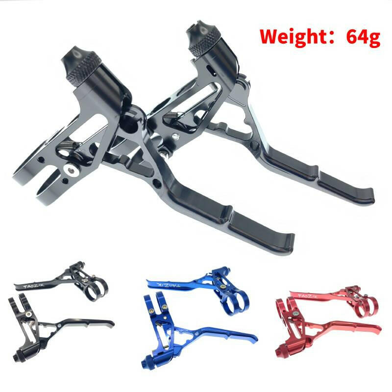 Bicycle Brake Handle Folding Bike 14/16/20 Inch MTB BMX Bicycle Ultralight CNC 64g Brake Lever For Brompton V Brake Handle Lever-WAYBIKER