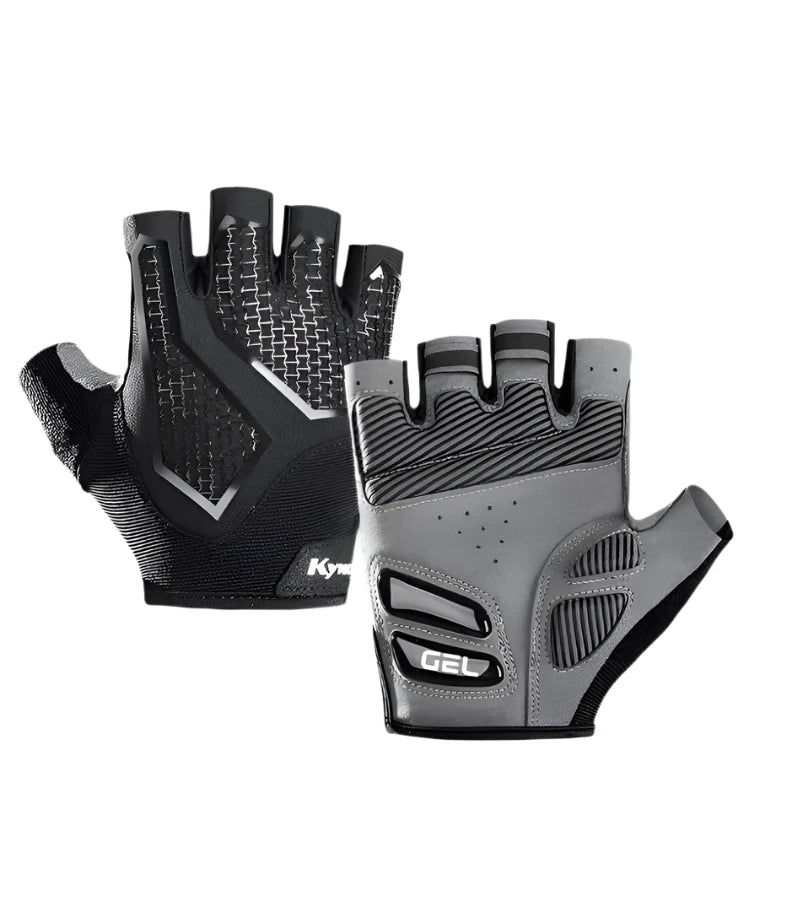 Half Finger Cycling Gloves Liquid Silicone Resistance Shockproof Breathable Sports Bike Fitness Gloves Men's And Women's-WAYBIKER