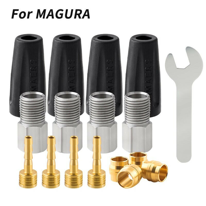 MUQZI MTB Bike Oil Needle Olive Head Suit BH90 BH59 Tubing Pipe Oil Hydraulic Disc Hose Pressing Ring T Brake Accessories-WAYBIKER