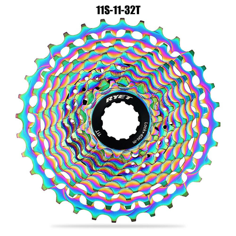 RYET SLR2 Bicycle Road Cassette Ultralight Bike Cassettes 11S/12S 28T/32T/34T/36T Bicycle Freewheel for Shimano HG Bike Parts-WAYBIKER