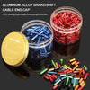 10pcs/lot Bicycle Cable Cap Aluminum Alloy 4mm 5mm MTB Mountain Road Bike Shift Brake Cable Ends Line Cap Wire Tube Plugs-WAYBIKER