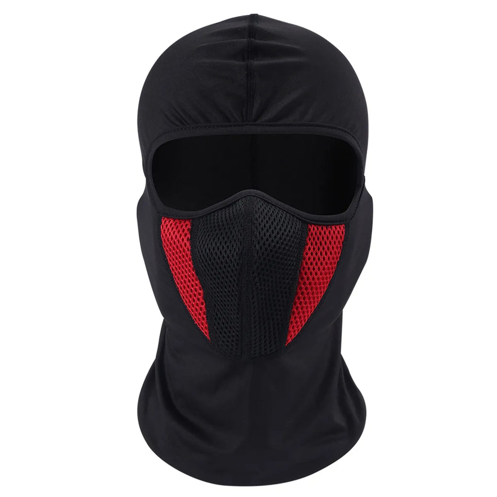 HEROBIKER Cycling Face Mask Shawl Four Seasons Thermal Fleece Face Shield Mask Moto Balaclava Windproof Cycling Ski Scarf-WAYBIKER