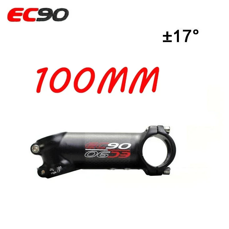 EC90 31.8mm Stem 6/17 Degree MTB Power 60/70/80/90/100/110/120mm Bicycle Handlebar Stem Ultralight Bike Table Cycling Part