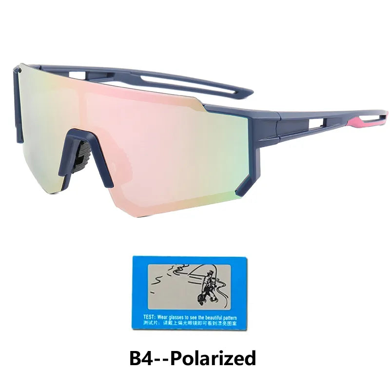 Men Women Photochromic Polarized Cycling Glasses Mtb Eyewear New Riding Fishing Sports Sunglasses UV400 Bicycle Road Goggles-WAYBIKER