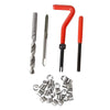20pcs/30pcs Metric Thread Repair Insert Kit M3 M4 M7 M9 M11 Helicoil Car Pro Coil Tool 304 Stainless Steel Auto Repair Tool Bag-WAYBIKER